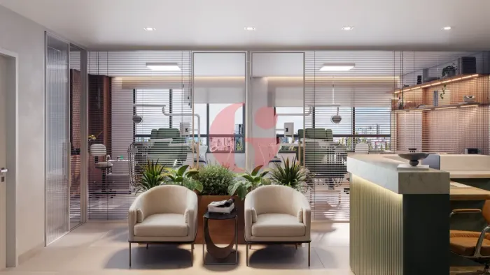 Sala comercial à venda no edifício MARTIM - PARQUE UNA com 63,81m²