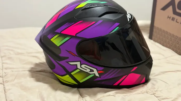 Capacete ASX City Start Preto Fosco - NOVO NA CAIXA | Tamanho M (58)