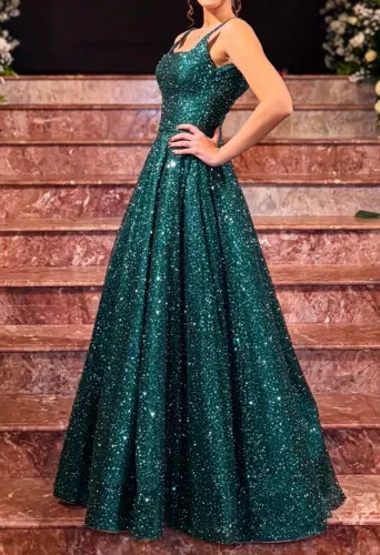 Vestido de Formatura Verde