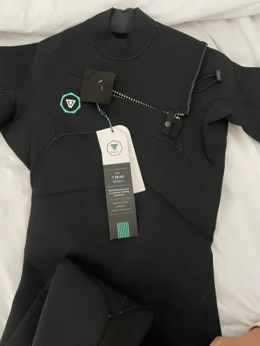 Long John Vissla 7 Seas 3/2 Full Chest Zip tamanho:M