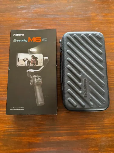 Estabilizador Gimbal Hohem M6 Kit Rastreamento De Objetos Ai