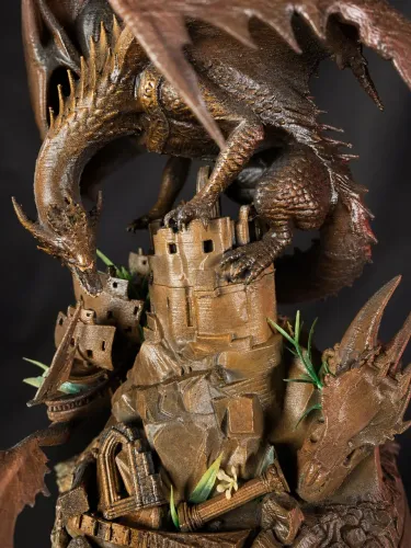 Impressão 3D dragão 25 cm