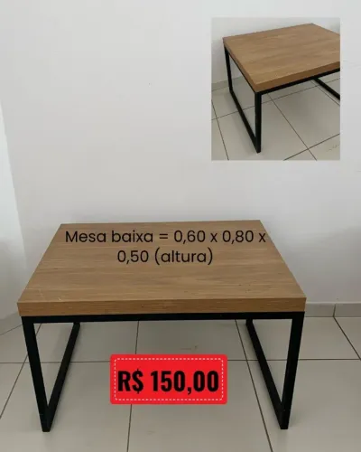 Mesa baixa 