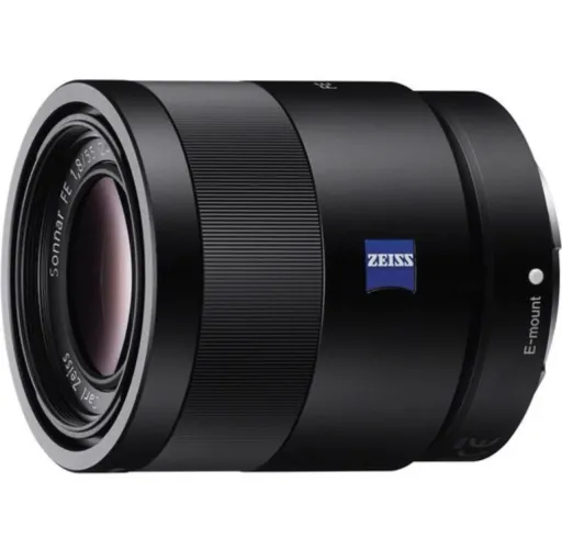 Lente Sony FE 55mm F1.8 ZA Carl Zeiss Sonnar T* Na Caixa Nunca Usada
