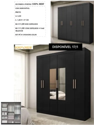 Guarda roupa de casal entrega grátis