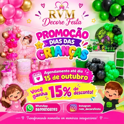 Decoração de festa