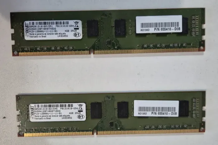 8GB RAM (2x4GB) DDR3 1600MHz