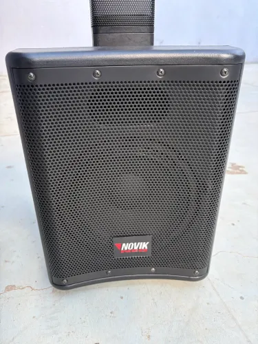 CAIXA DE SOM NOVIK STAGE 8 PRO - BLUETOOTH | BATERIA | SISTEMA DE COLUNA