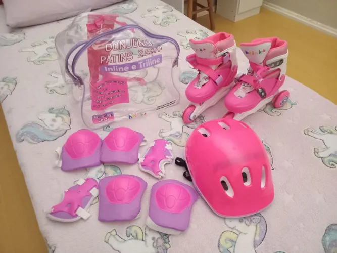 Patins Infantil Roller Novo