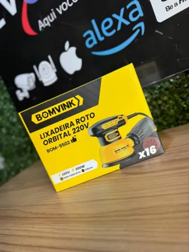 Lixadeira Roto Orbital 220V 300W BOM-9502 BOMVINK