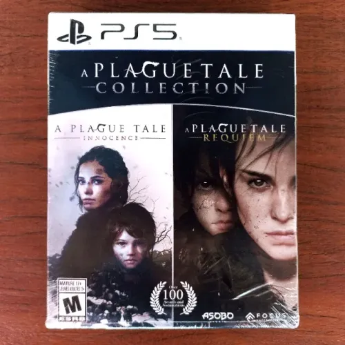 A Plague Tale Collection PS5 LACRADO - Com Steelbook