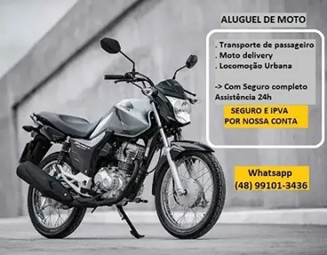 Aluguel/Locação de Moto