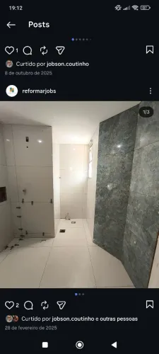 Pedreiro acabamento 