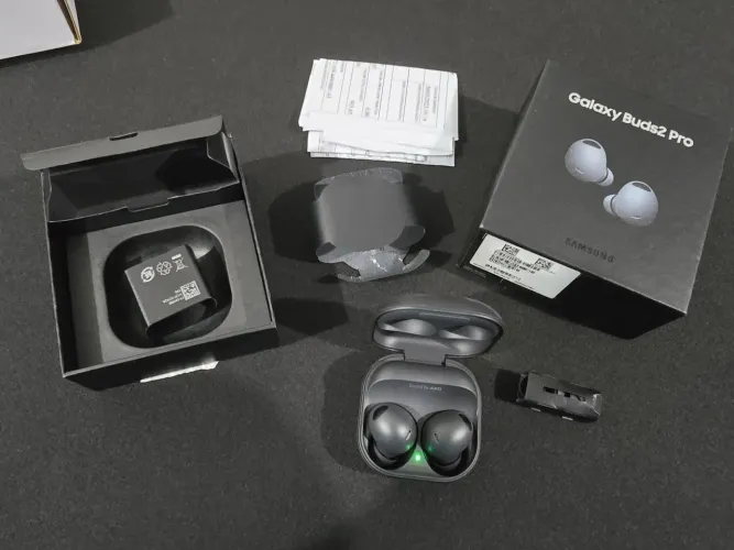 Samsung Galaxy Buds 2 Pro Preto + Caixa + Nota Fiscal