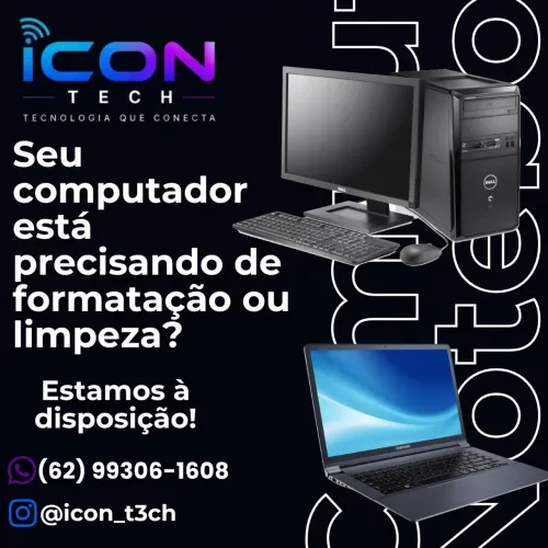 Formatação/limpeza em pc e notebook