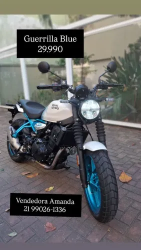 Guerrilla Brava Blue 450cc  - Amanda