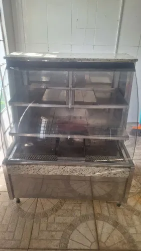 Balcão quente padaria/lancheria