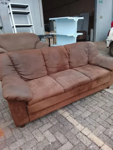 Sofá 3 lugares USADO ENTREGA dentro de Uberlândia MG 