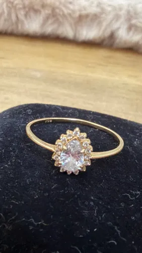 Anel ouro 18k