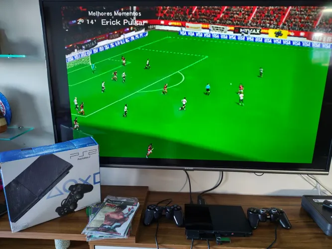 Play station 2 IMPECÁVEL com leitor funcionando