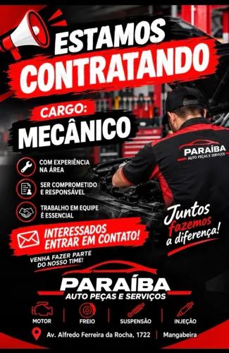 Contratação imediata