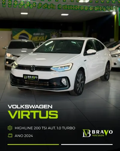 Volkswagen Virtus Highline 200 TSI 1.0 Flex 12V AUT 2024