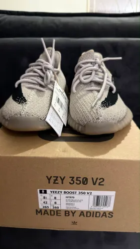 Yeezy Boost 350 V2 Slate Novo, caixa e etiqueta. 