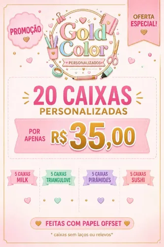 Caixas personalizadas