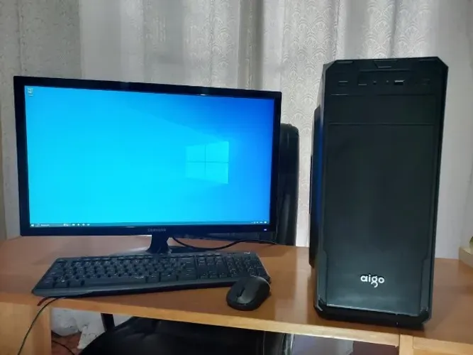 Computador PC Rápido, Moderno e Completo para Trabalho - Core i3 10100 + 16Gb RAM DDR4