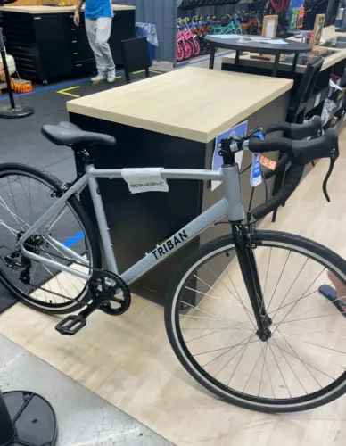 Bicicleta de ciclismo triban rc100