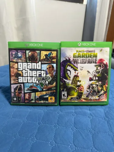 GTA V + Plants vs zombies Xbox One