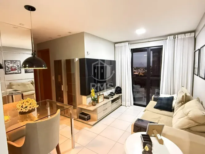 ALUGA-SE APARTAMENTO MOBILIADO DE 2 QUARTOS NO RESIDENCIAL SPACE, ARAPIRACA - AL