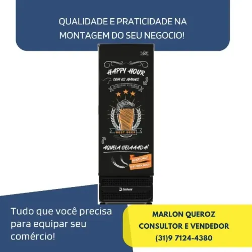 Cervejeira Porta Cega 560L Imbera Nova