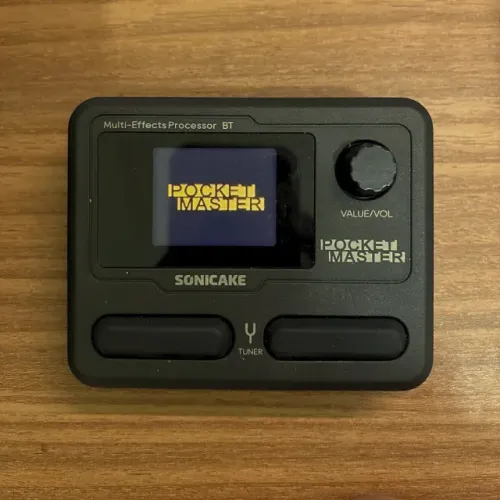 Pedaleira Sonicake Pocket Master na Caixa