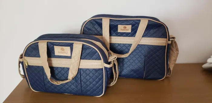 Kit bolsa maternidade + trocador