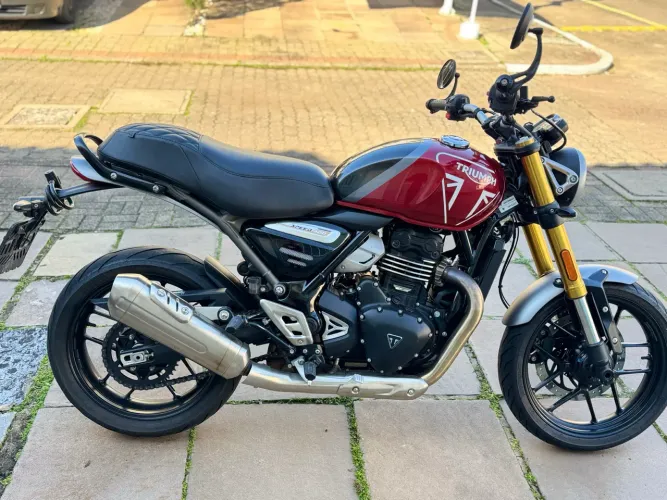 Triumph Speed 400 2025 - Seminova | Baixíssima Quilometragem | Garantia até 2028