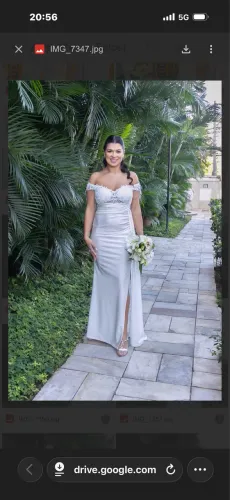 Vestido de casamento civil