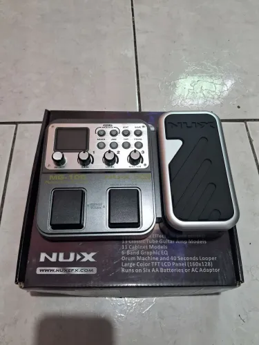 Pedaleira Guitarra Nux MG100