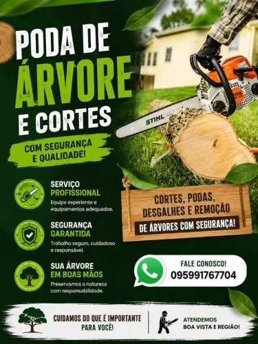 Poda-se árvores