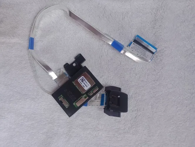 Placa do wi-fi e sensor do controle da tv LG 55tu801c0sa