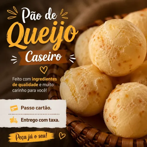 Pão de Queijo Caseiro 