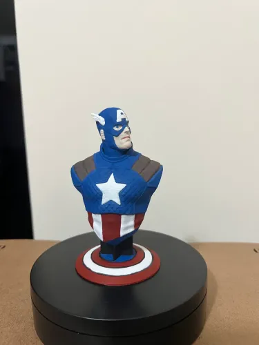 Capitão América impressão 3D