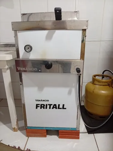 Fritadeira a gás 20 kg água, sal e óleo