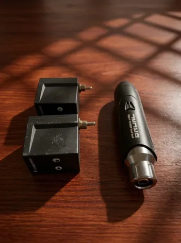 Máquina de Tatuagem BRONC Pen com 2 Baterias Sem Fio!