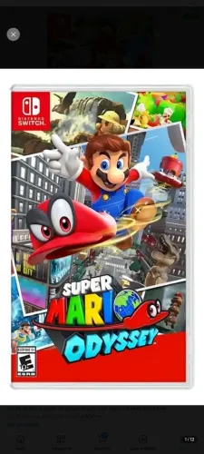 midia fisica Super mario odissye - Nintendo switch