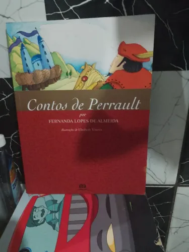 Livro Contos de Perrault por Fernanda Lopes de Almeida editora Atica