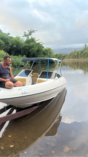 Lancha Focker 190 motor Yamaha 115hp - 4 tempos 