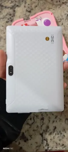 Tablet infantil pouco usado - excelente estado + capa rosa