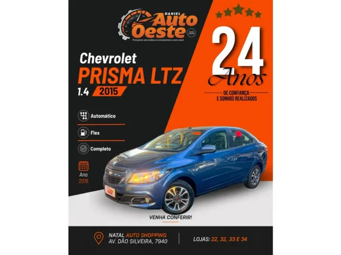 Chevrolet Prisma Sed. LTZ 1.4 8V Flexpower 4P Aut. 2015