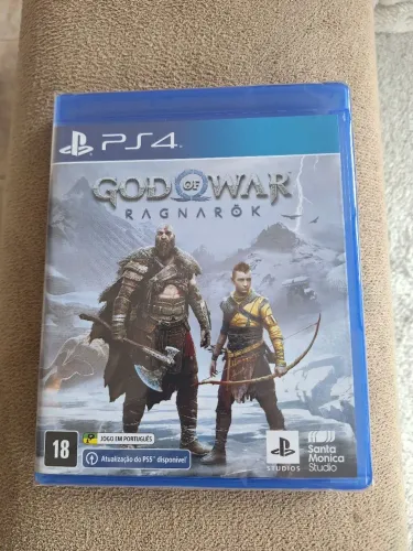 Jogo ps4 god of War ragnarok, lacrado